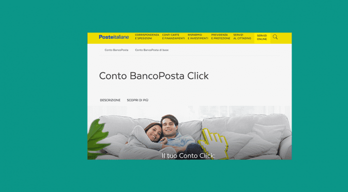 Conto Click Poste Italiane: Come Aprirlo, Come Funziona, Quanto Costa! Conto Click Poste Italiane come funziona