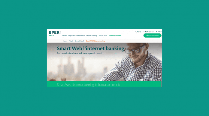 BPER Home Banking accesso clienti
